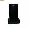 Dock iPhone 4 / 4s 3G / 3Gs - Model NOU - Cu iesire Jack 3.5mm + CADOU Cablu de date
