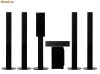 home audio home cinema samsung ht txq120 1000w impecabil ca noul