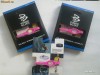 BRATARA SILICON MAGNETICA POWER BALANCE roz/scris alb S-175mm