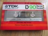 CASETA AUDIO TDK D-90 MODEL 1982 (AKAI NAKAMICHI)