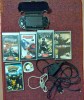 Consola psp+ 6 jocuri umd si accesorii