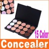 trusa de 15 nuante corector crema anti cearcane, paleta camuflaj corector pentru ochi sau mascarea acneii, fond de ten, concealer
