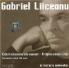AUDIOBOOK GABRIEL LIICEANU - SCRISOARE CATRE FIUL MEU in lectura autorului ORIGINAL (Transport gratuit la plata in avans) AUDIOBOOK GABRIEL LIICEANU - SCRISOARE CATRE FIUL MEU in lectura autorului ORIGINAL (Transport gratuit la plata in avans)