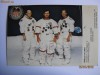 F.RARA!CARTE POSTALA CU CEI 3 ASTRONAUTI AI LUI APOLLO-16 IMPREUNA CU AUTOGRAFELE LOR!!!