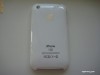 Husa spate Hard Back Cover Case Apple iPhone 3G 3GS White Lucioasa