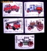 Timbre Polonia  1985 , masini de pompieri