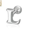 Piercing din inox chirurgical - cod 890 - 1.2/0.6 cm