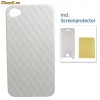 SET complet pentru Apple iPhone 4 - FOLIE de protectie + CARCASA / HUSA, editie speciala, diferite culori!
