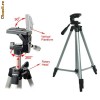 TREPIED PENTRU APARATE FOTO / VIDEO INALTIME MAX 160 CM