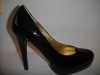 PANTOFI  COLIN  STUART  BLACK (LACK)