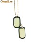 placute identificare us soldiers dog tag gold