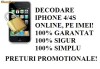 DECODEZ  IPHONE PE BAZA IMEI, ONLINE! DECODARE PERMANENTA, DEFINITIVA!! CEL MAI MIC PRET!!