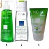 Vichy Normaderm gel de curatare, apa pentru purificarea si gel tri-activ de curatare pentru tenul cu probleme