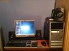 VAND URGENT - SISTEM DESKTOP HP CELERON P4 - 2200Mhz + MONITOR HP 15' + MOUSE OPTIC  SI TASTATURA