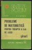 D.MBatinetu*PROBLEME DE MATEMATICA PENTRU TREAPTA AII-A DE LICEU