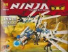 jucarie tip lego ninjago ninja cu dragon de gheata 9729, seturi de constructie, jocuri educative