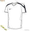 TRICOU NIKE TOP TEE - ALB