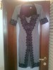 Rochie XS,S, 8UK lana,aplicatii dantela,NOUA