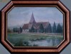 Pictura veritabila, veche, tablou in ulei pe hartie - Pictura veritabila, veche, tablou in ulei pe hartie -
