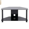 Stand Plasma/lcd pana la 40 inch, sticla, negru, cable management(made in UK)