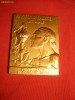 Medalie Sportiva Interbelica - Romania ,bronz aurit