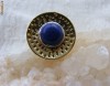 Inel de argint Duotone cu Lapis Lazuli, marimea 7.5