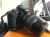 kit canon 400d + objectiv canon 17-85 + grip original canon + 2 baterii originale + incarcator+ curea gat+ card cf 4gb