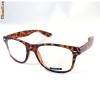 OCHELARI CU LENTILE CLEAR Stil Ray-Ban WAYFARER SQUARE pe ANIMAL PRINT