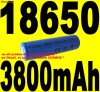 ACUMULATOR 18650 de 3,7 V 3800 mAh Baterie Reincarcabila Reincarcabil Pentru Lanterna Ultrafire Led Cree Laser Acumulatori Celula Celule18650 laptop