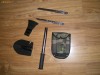 KIT CAMPING COMPUS DIN TOPOR+LOPATA+CUTIT+FIERASTRAU+HUSA
