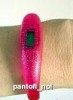 Ceas de mana/bratara pentru fete/femei, ROZ cu glittere, digital,NOU din Anglia, simplu de folosit, fara catarame L@@K