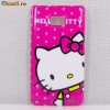 husa HELLO KITTY    SAMSUNG GALAXY 2  i9100 + folie ecran + expediere gartuita