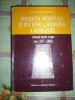 INSCRIPTII MEDIEVALE SI DIN EPOCA MODERNA(Judetul  istoric Arges /sec.XIV-1848)