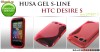 HUSA ROZ GEL - SILICON HTC DESIRE S - TRANSPORT GRATUIT