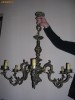 Candelabru vechi ,bronz ,stil ROCOCO-reducere