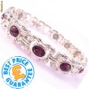 Bratara energetica cu cristale grena cod EBB 5030 Bratara energetica cu cristale grena cod EBB 5030