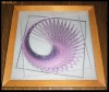 Adriana & Adrian Druga - Tablou realizat din fire de ata 3D - String Art - Arta Moderna - Deco-Geometric - Ideal pentru decor