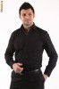 Camasa Grazie Filipeti slim fit - negru mat [Cod: GFCB009]