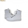 Ghete din piele Alessandro Biaggio G2 alb [Cod: GAB002]