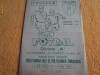 Program fotbal POLI IASI - POLI TIMISOARA 05.09.1979