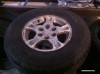 Jante originale Mitsubishi Pajero 16 si anvelope Goodyear 265/70r16, 6mm (anvelope, cauciuc, cauciucuri, jante, roti, 2656016, 16, 16, ieftin)