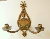 APLICA DIN BRONZ PENTRU DOUA LUMINI - DECORATIUNI LUDOVIC AL XVI-LEA