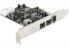 Placa PCI Express la FireWire A /B - 89153