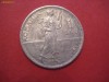 MONEDE ROMANIA - MONEDA 1 LEU 1914 - ARGINT - 5 GR.