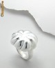 US-7 Inel Floare din Argint Placat cu Rodiu IAG-024