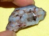 -VAND MINERALE--CALCEDONIE CRISTALIZATA PSEUDOMORFOZA DUPA FLORINA  +LIMONIT  PIESA  GROZAVA  -= PESTE 30LEI TRANSPORT GRATIS