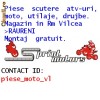 Vand piese scutere moto  atv  utilaje  drujbe  Rm  valcea