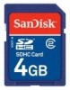 Sandisk SDHC 4GB STD
