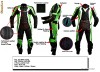 COMBINEZON COSTUM GEACA MOTO GP PIELE 1,4mm-M/L- Slidere/Cocoasa/Titan-TSCHULL-Sigilate