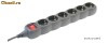 Prelungitor impamantare, intrerup. cu bec Sal Home NV 06K-3/BK Prelungitor impamantare, intrerup. cu bec Sal Home NV 06K-3/BK